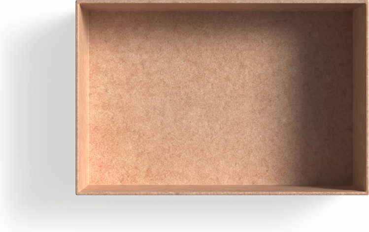 The open Qure Kit box